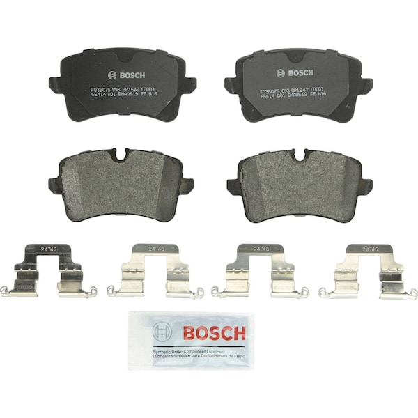 Bosch Quietcast Disc Disc Brake Pads, Bp1547 BP1547 - main